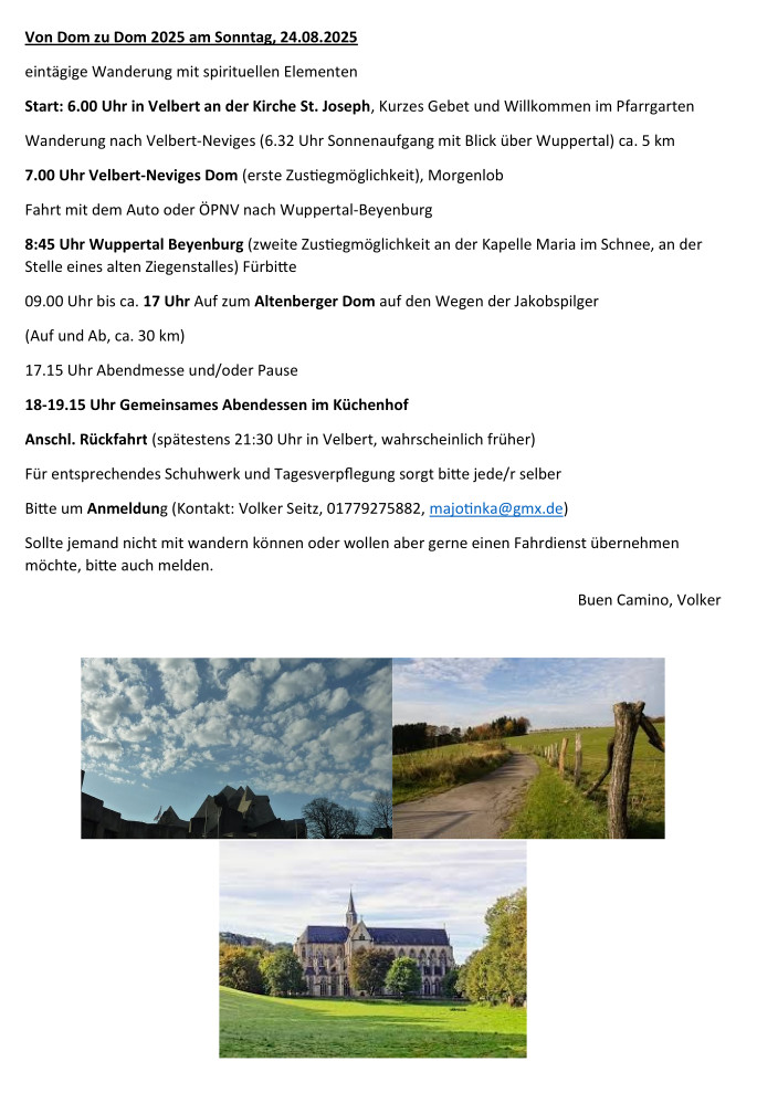 Von Dom zu Dom 2025
